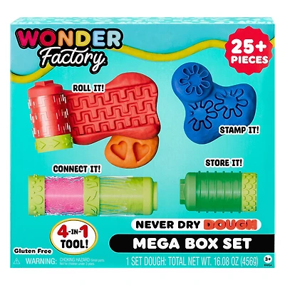 Wonder Factory Never Dry Dough Mega Box Set