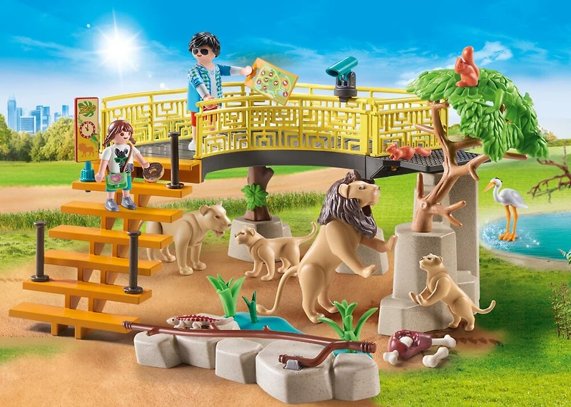 Playmobil - Outdoor Lion Enclosure