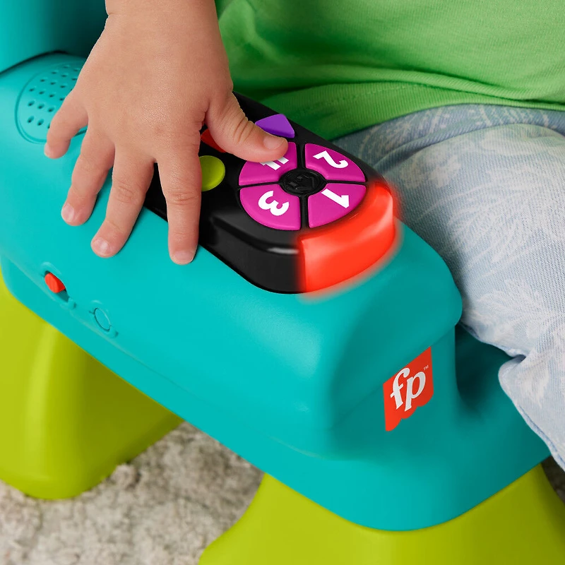 Fisher-Price Rires et Éveil Chaise Éveil Progressif, sarcelle