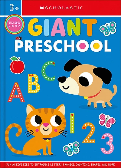 Giant Preschool Workbook: Scholastic Early Learners (Workbook) - Édition anglaise