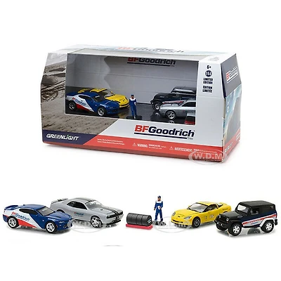 Greenlight - 1:64 Dioramas multi-voitures -  BFGoodrich Performance Tire Shop.