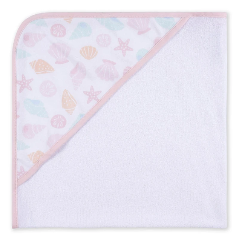 Koala Baby - Pink Octopus Kint Hooded Towel - 3 Pack