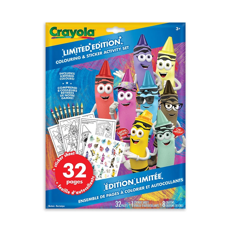 Crayola Limited Edition Colouring & Activity Set