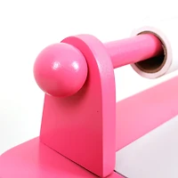 Rose / Blanc Table d'Activité en Bois avec Chaise