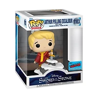Figurine en vinyle Arthur and Excalibur par Funko POP! Deluxe: SitS - Disponible en ligne seulement