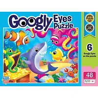 MasterPieces Casse-Tête D'Enfants - Lil Shark Googly Eyes 48 Pièces - Édition anglaise