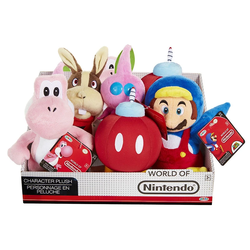 Monde De Nintendo - Peluches Vague 11 - Yoshi Rose