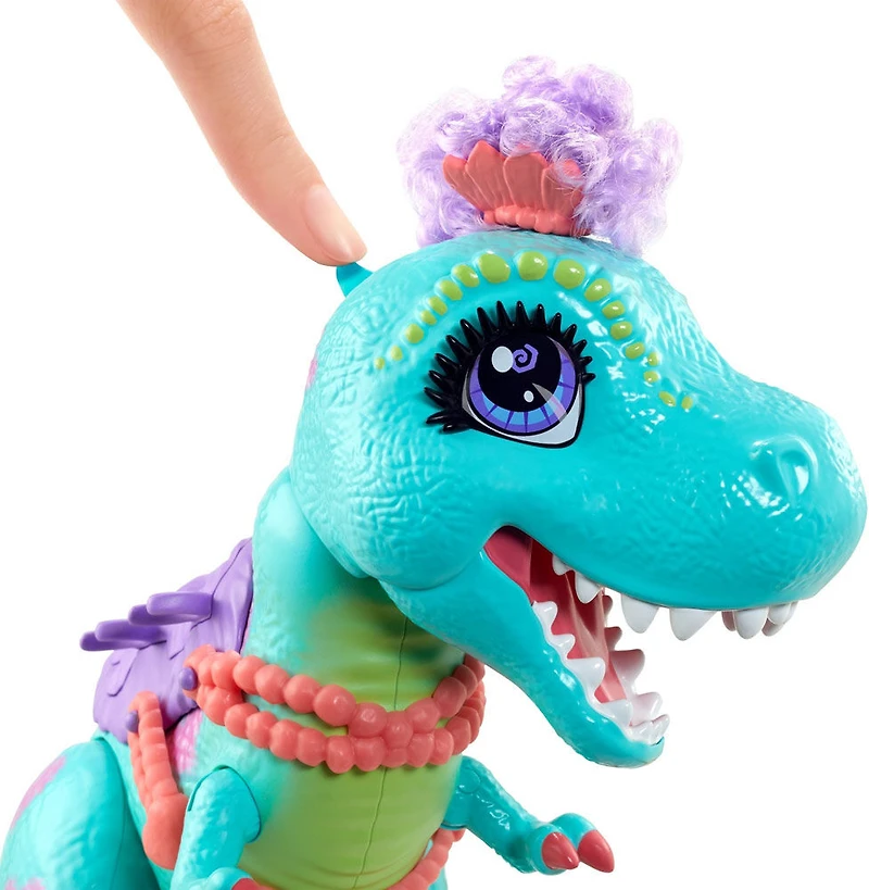 Club des Cavernes - Poupée et Figurine - Rockelle et Tyrasaurus