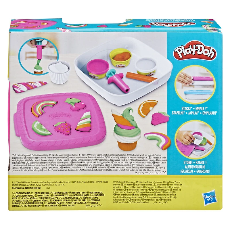 Play-Doh Ma petite boîte créative à gâteaux, activités artistiques pour enfants