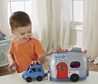 ​Fisher-Price Little People Light-Up Learning Camper - Multilanguage Edition