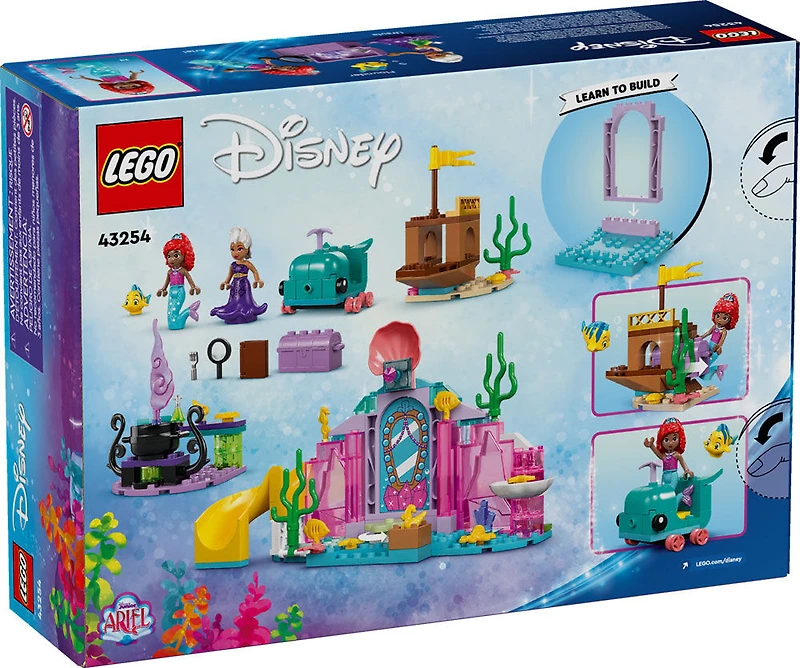 LEGO Princesses Disney La grotte de cristal d'Ariel 43254