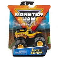 Monster Jam, Monster truck Earth Shaker officiel, véhicule en métal moulé, série Ride Trucks, échelle 1:64