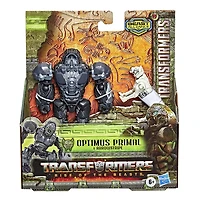 Transformers: Rise of the Beasts, pack de 2 figurines Beast Alliance Beast Weaponizers avec Optimus Primal, échelle 12,5 cm