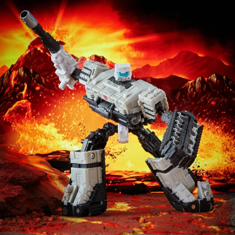 Transformers Toys Generations War for Cybertron: Kingdom Deluxe WFC-K33 Autobot Slammer Action Figure