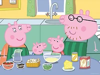 Gabby And Peppa Pig Floor Puzzle