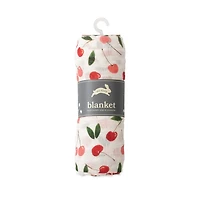 Swaddle Coton Mousseline Simple Red Rover - Cherries - Notre exclusivité