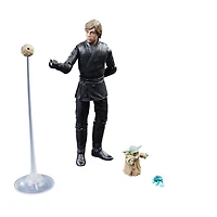 Star Wars The Black Series, Luke Skywalker et Grogu, pack de 2 figurines, échelle de 15 cm, Star Wars : Le livre de Boba Fett
