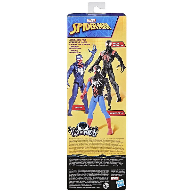 Marvel Spider-Man VenomVersus Titan Hero Series, figurine Spider-Man