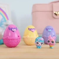 Hatchimals Alive, Spring Basket with 6 Mini Figures, 3 Self-Hatching Eggs, Fun Gift and Easter Toy