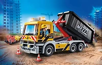 Camion avec benne et plateforme interchangeables - Playmobil
