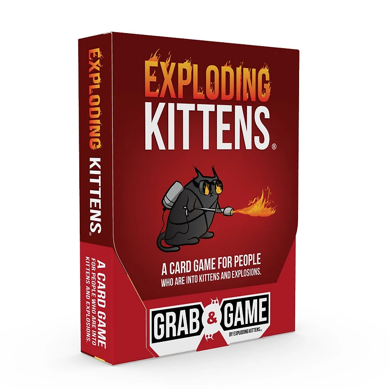 Exploding Kittens Grab & Game - English Edition
