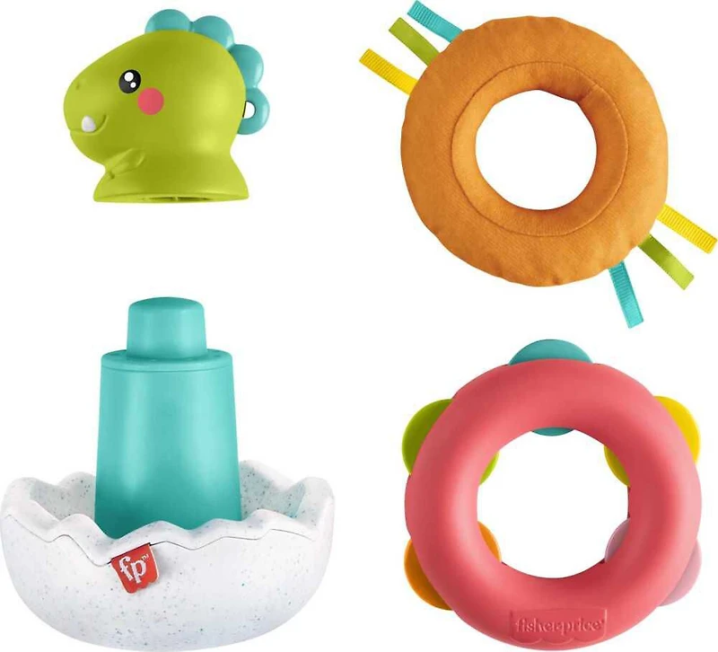 Fisher-Price Amis merveilleux Dino Empilo Rigolo