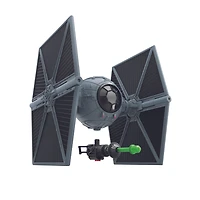 Star Wars Mission Fleet, Outland TIE fighter, Assaut impérial, figurine Moff Gideon de 6 cm et véhicule