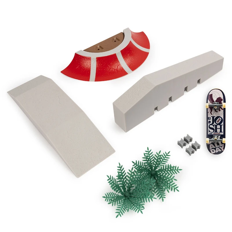 Tech Deck, Build-A-Park World Tour, Paine's Park, Coffret rampe avec fingerboard Signature - Édition anglaise