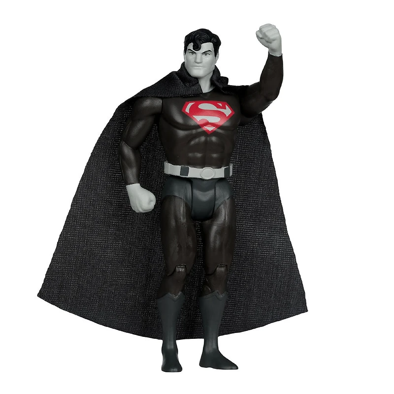 DC Super Powers Batman, Superman & Wonder Woman Black & White Accent Edition Gold Label 3pack