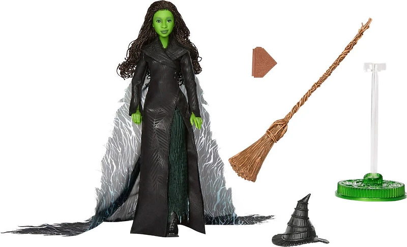 Wicked-Poupée Elphaba Deluxe du film Wicked: For Good