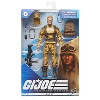 G.I. Joe Classified Series, figurine Dusty 48 de collection premium de 15 cm avec de nombreux accessoires, emballage spécial