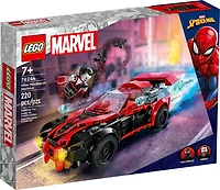 LEGO Marvel Miles Morales contre Morbius 76244; Ensemble de jouets de construction (220 pièces)
