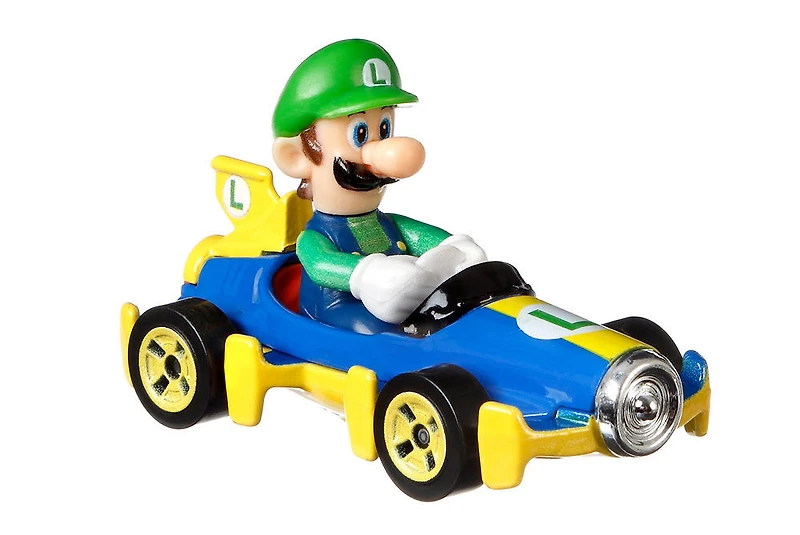 Hot Wheels - Mario Kart - Luigi Mach 8
