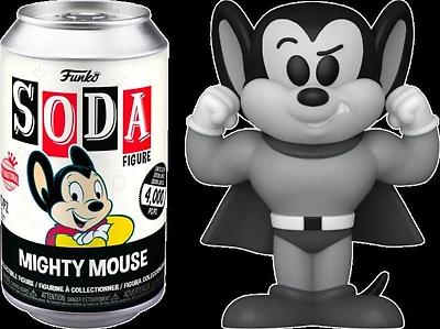Figurine en Vinyle Mighty Mouse par Funko SODA!