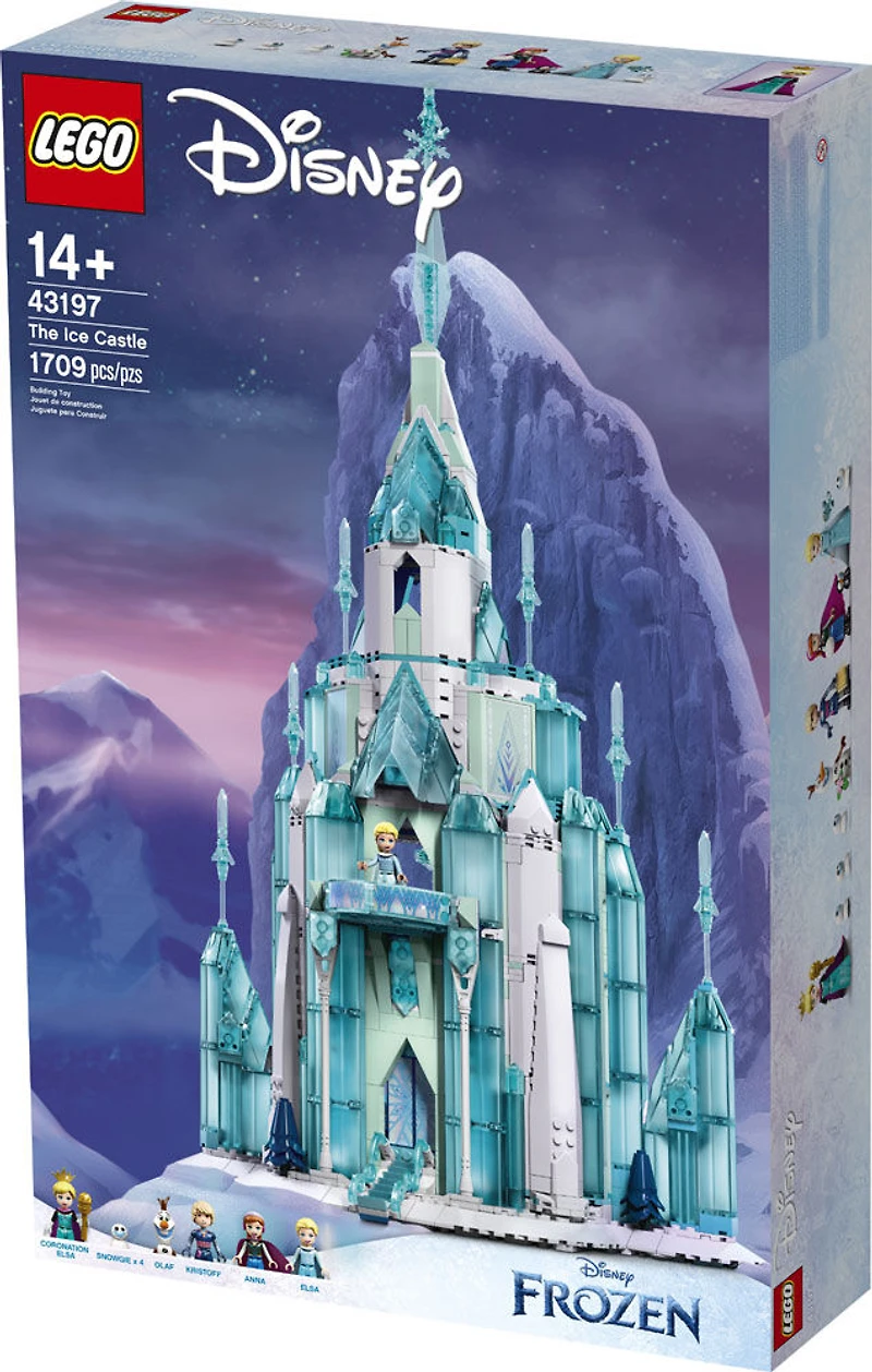 LEGO Disney Princess Le château de glace 43197 (1709 pièces)