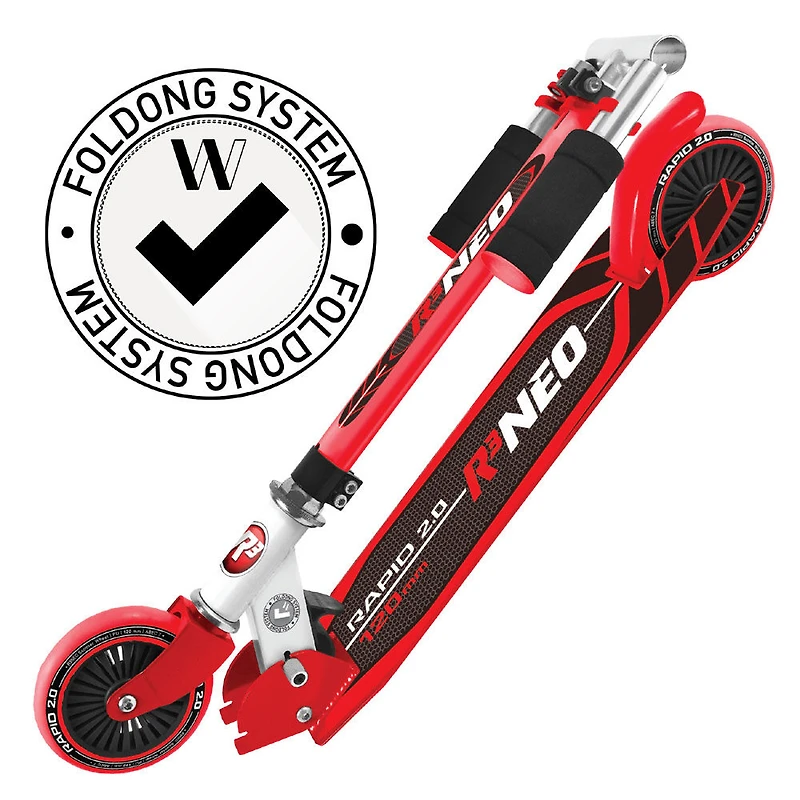 Rugged Racer R3 Neo 2 Wheel Kick Scooter
