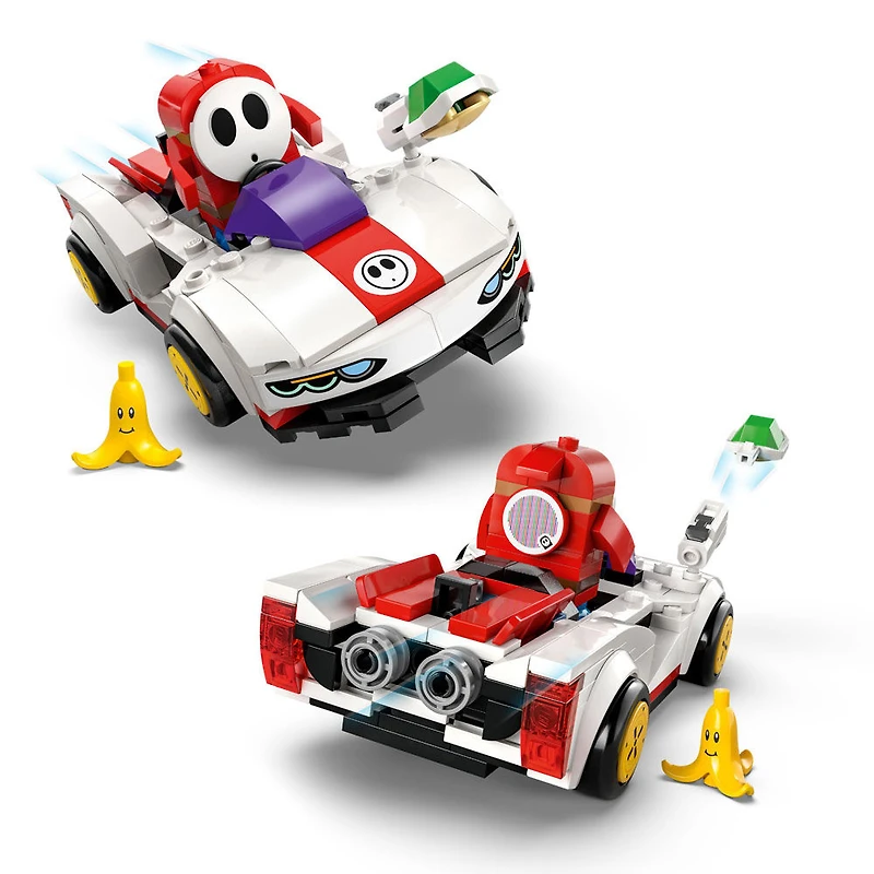 LEGO Super Mario : Mario Kart - Maskache et Magikart, Cadeau d'Anniversaire pour Enfants 72045