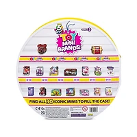 Zuru 5 Surprise Toy Mini Brands Series 3 Collector's Case with 5 Exclusive Minis (Styles May Vary)
