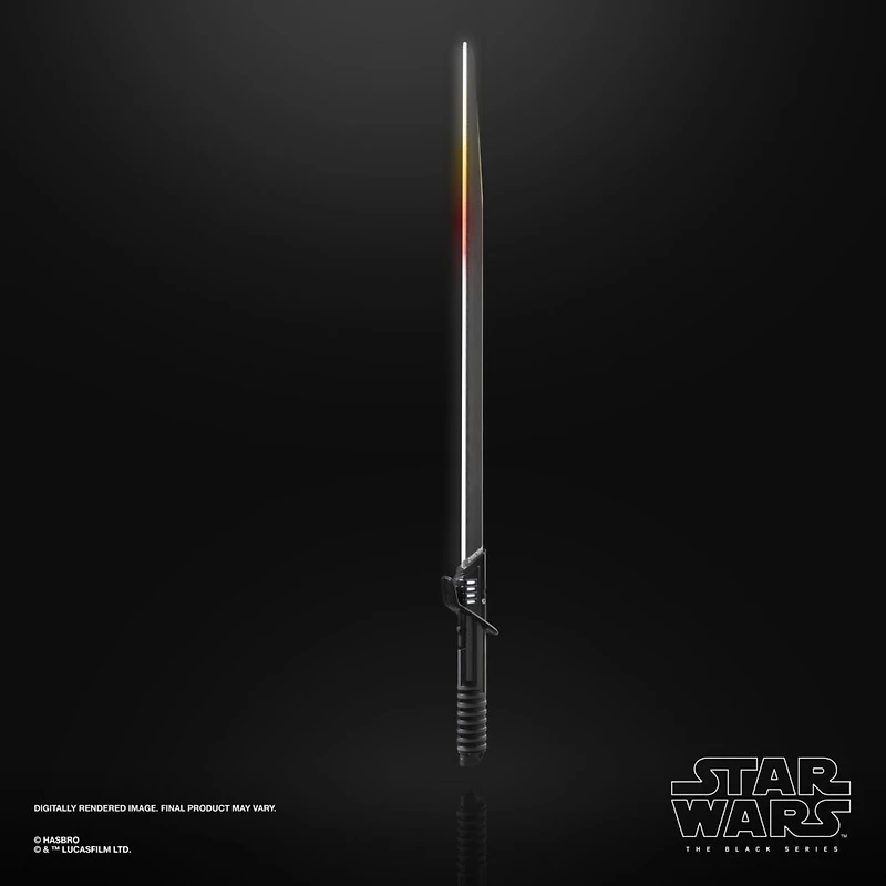Star Wars The Black Series Mandalorien Darksaber, sabre laser Force FX Elite