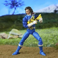 Power Rangers Lightning Collection, figurine Ranger bleu Dino Charge de 15 cm