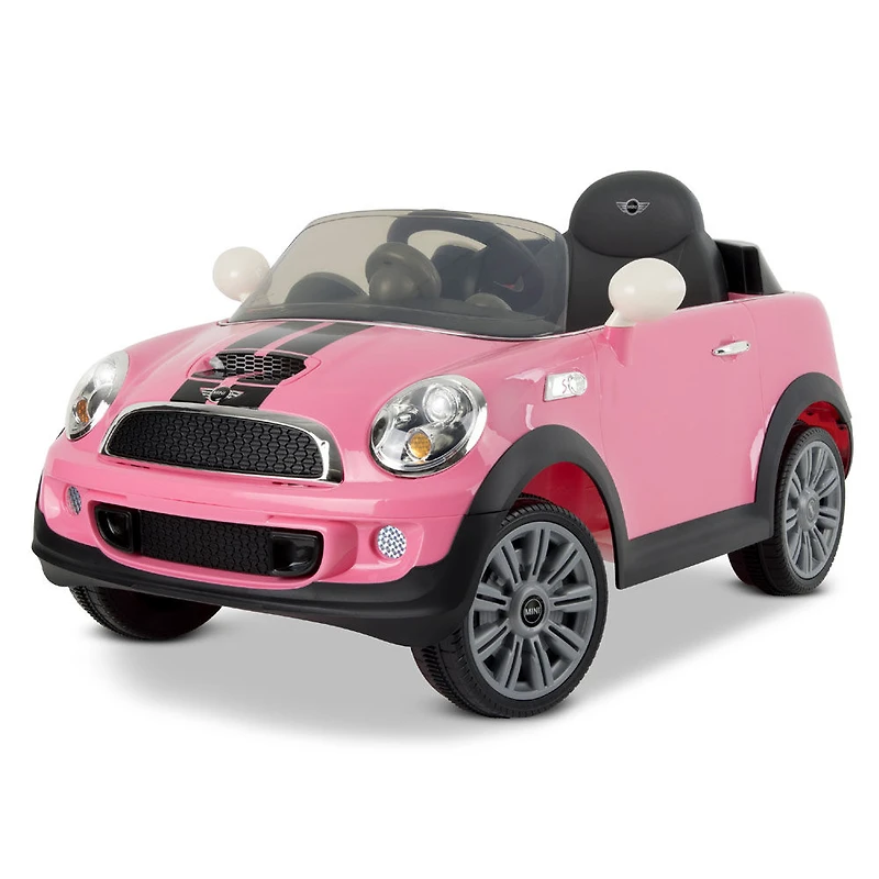 MINI Cooper 6-Volt Battery Ride-On Vehicle - Pink