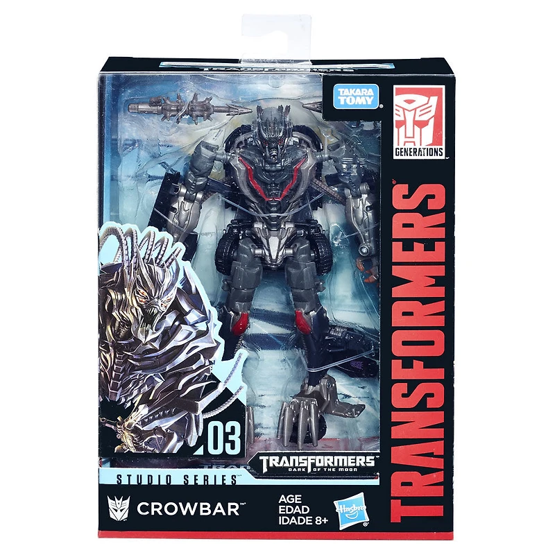 Transformers Studio Series 03 Deluxe Class Movie 3 Crowbar