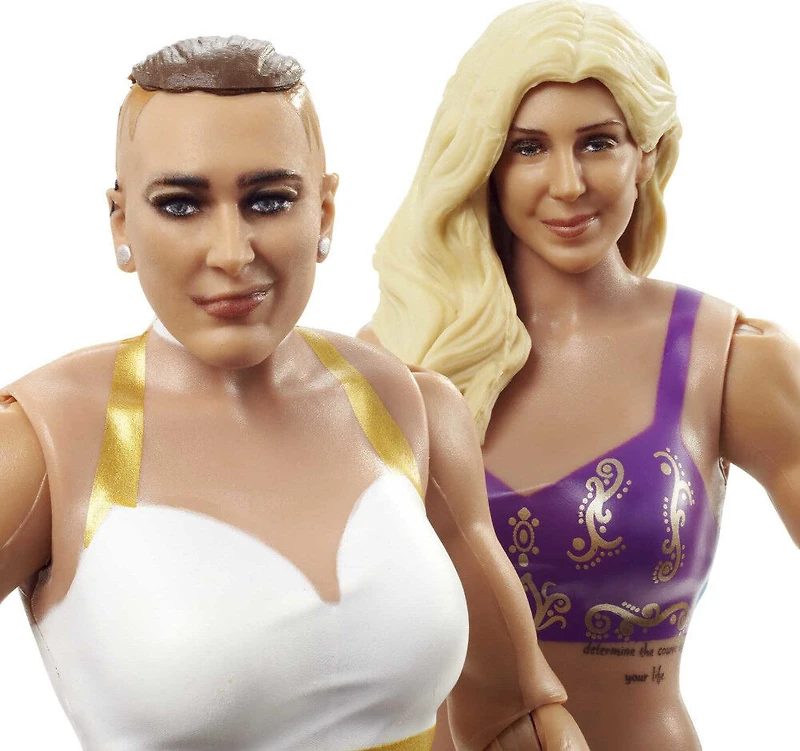 WWE - Championship Showdown - Coffret de 2 - Charlotte Flair contre Rhea Ripley