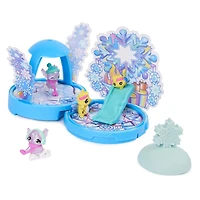 Hatchimals CollEGGtibles, Playdate Pack Rainbow-cation, Coffret oeuf avec 4 personnages et 2 accessoires (les styles peuvent varier)