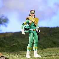 Power Rangers Lightning Collection Mighty Morphin, figurine de Ranger vert, avec accessoires