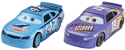 Disney/Pixar Les Bagnoles 3 - Véhicule en métal moulé sous pression - Coffret de 2 - Bobby Swift et Cal Weathers.
