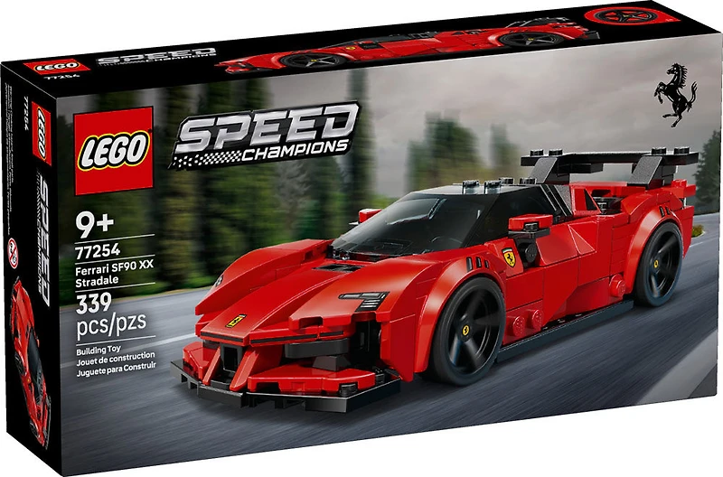 LEGO Speed Champions La Voiture Sport Ferrari SF90 XX Stradale, Modèle de Voiture et Ensemble de Construction 77254