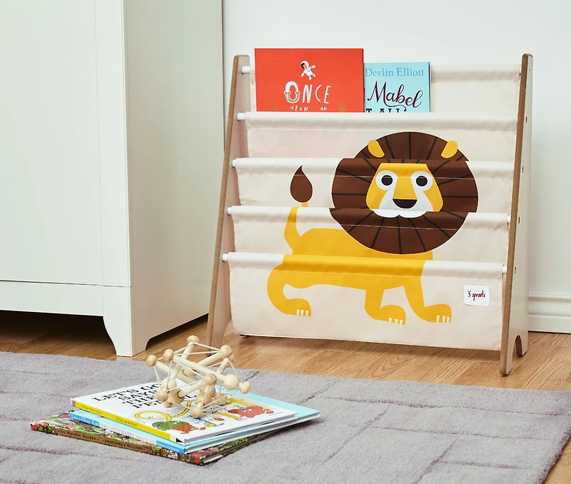 3 Sprouts - rangement pour livres - Lion