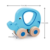 Woodlets Roll Along Animals - Styles and colors may vary, One supplied - R Exclusive