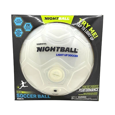 Ballon de soccer NightBall de Tangle - Blanc